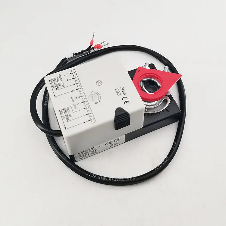 2Nm 0-10V Modulating AC / DC24V Damper Actuator