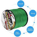 Colorful 1000M 8 Strands Strong Multifilament PE Braided Fishing Line Linha Multi Linha De Pesca Long Line