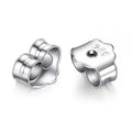 925 Sterling Silver butterfly Earring Backs Jewelry Accessories Available Stock for Wholesale