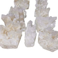 4-5 Inches Natural White Gemstone Healing Energy Crystal Clear Quartz Cluster for Decor