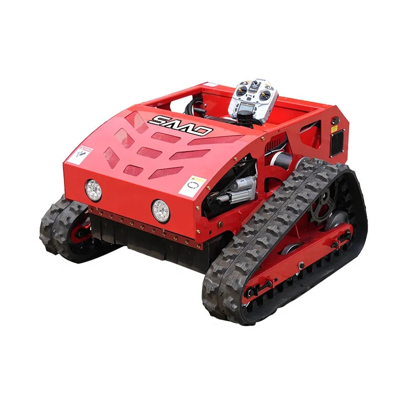 High Quality CE Approve Grass Cutting Machine Crawler Brush Cutter for Agriculture Electric Remote Control