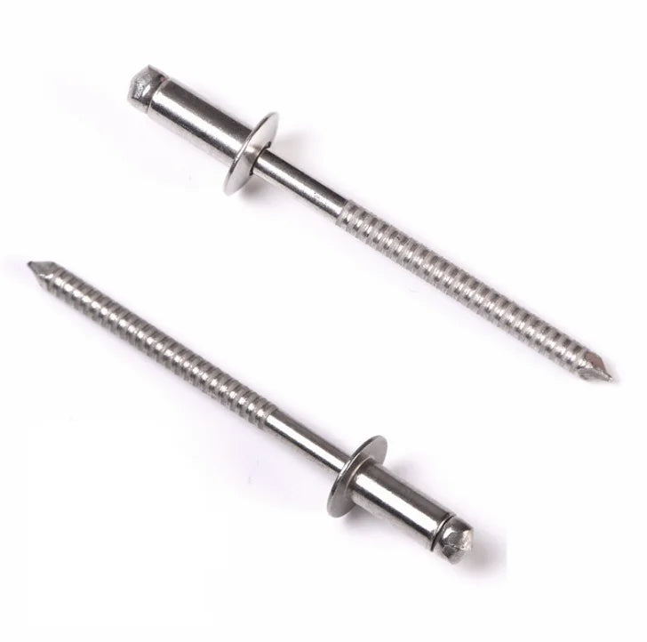 4.0x16 Full Stainless Steel 304 Open Type Flat Head Countersunk Head Blind pop Blind Rivets