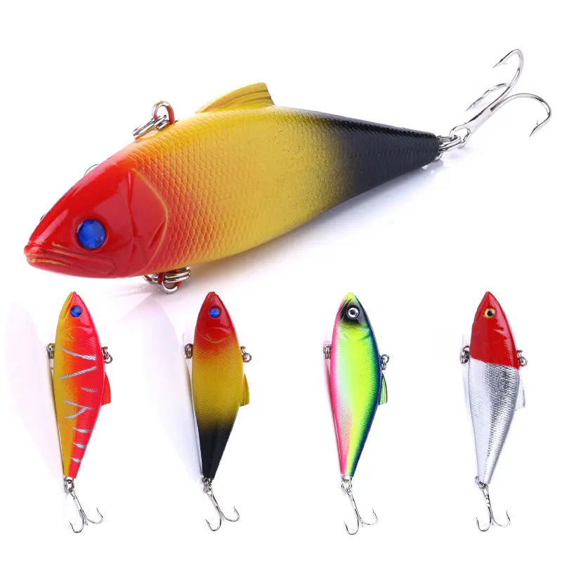 Wholesale VIB014 8.5cm 11.2g Artificial Hard Vibrating Baits Vibration VIB Fishing Lures