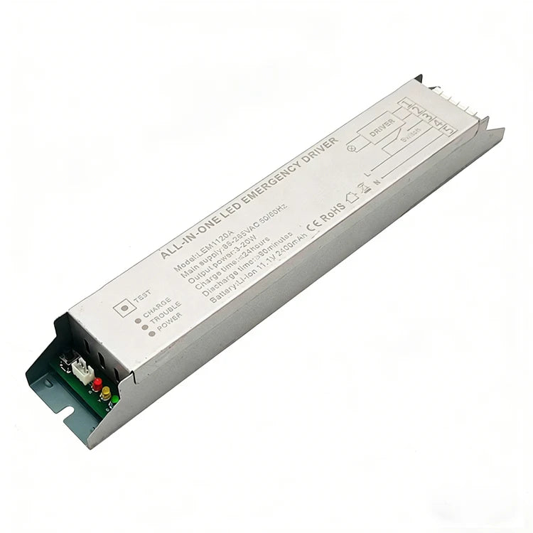 1-3 Hours Emergency LED Lighting Kits AC/DC Powered Fire Emergency Light Module with 2-Year Warranty