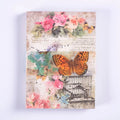 100pieces Per Pack Material Paper Book Wind Biography Letter Series Retro Collage Notebook DIY Note Base Paper 8 Designs