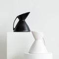 Modern One-Piece Ceramic Vase Advanced Sense Home Soft Decorative Ornaments Creative Big Mouth Kettle Design Tabletop Vase