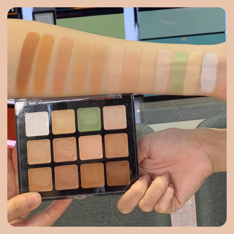 Private Label Cream Concealer Palette Full Coverage Face Foundation Contour Natural Moisturizing & Brightening Concealing