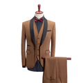 Men's Slim One-button Suit Wedding Suits 3 Pieces Suits