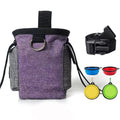 Portable Outdoor Dog Training Bag with Custom Poop Bag Dispenser for Essential Dog Accessories