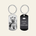 China Best Service Stainless Steel Custom Metal Keychains Personalized Keychains Logo Printing OEM/ODM