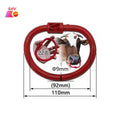 New Professional Veterinary Tools Large Size Nylon Permanent Orange/Yellow Cattle Nose Ring 11cm Diameter