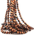 Hot Selling Real Small Healing Raw Stone Beads Brown tiger Eyes Loose Gemstone Crystal Gem Stones Beads From Natural Stones