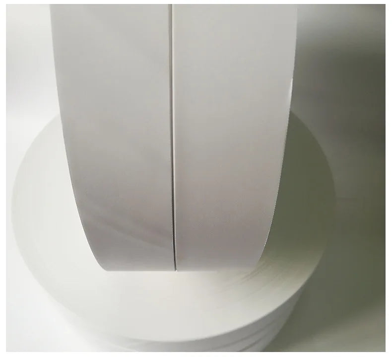 Blank Polyester Taffeta Ribbon /nylon Taffeta Label /satin Ribbon Roll for Clothing Garment Label Material