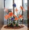 Various Style Wedding Decorations Large Silk Flower With Stand  Road Lead Artificial Standing Giant Flower