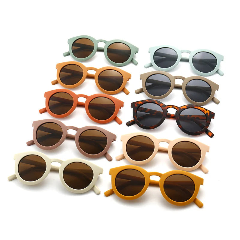 New Cute Sun Glasses Custom Logo Gift Kid Size Sunglasses Love Kids Family Style Sun Glasses Kids