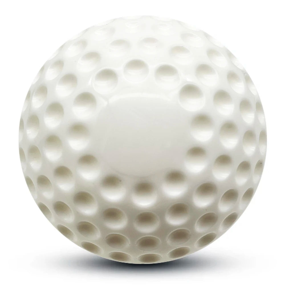 Wholesale  Pitching Machine Use 9 Inch Dimple Yellow Color  BaseBall Dimple Ball White Green Dimple Softball Balls
