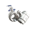 Medium Pressure Natural Gas Pipe Used Casting Technical Stainless Steel Ball Valve With Blow-out Proof Stem