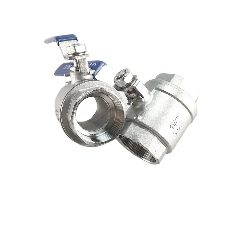Medium Pressure Natural Gas Pipe Used Casting Technical Stainless Steel Ball Valve With Blow-out Proof Stem