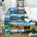 Wholesale Sublimation Blank Blankets Flannel Custom Printing Photo Sublimation Blanket