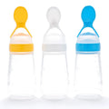 Baby Spoon Bottle Feeder Dropper Silicone Spoons for Feeding Medicine Kids Toddler Cutlery Utensils Children Accessories Newborn