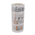 Custom Printed Logo Biodegradable PET Film Soft Moisture-Proof Twist Film Packaging Roll for Personal Care Gravure Printed 1000m