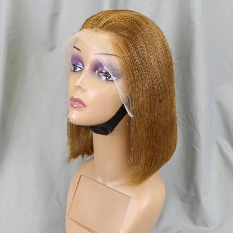 Wholesale Factory Price bob Wigs Human Hair Lace Front Color #4 #30 #99j #350 Lace Front Wigs Human Hair
