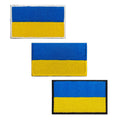 Ukraine Flag Embroidered Eco-friendly Nickel-Free Patch Fabric Backpack Decorative Cloth Iron on Badge