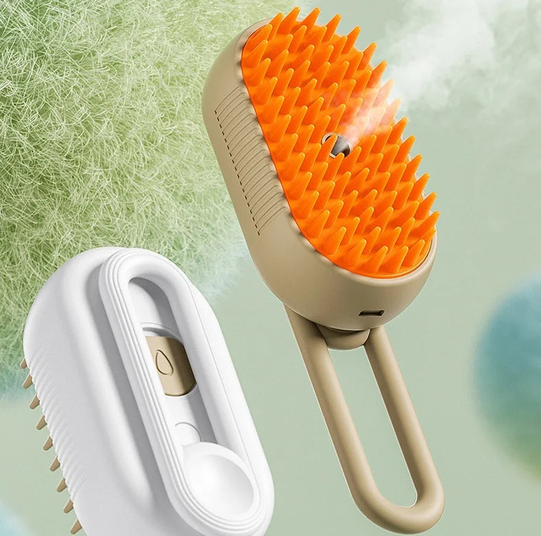 Dog Cat Hair Comb Self Cleaning Deshedding Remover Pet Hair Remover Cleaning Tools for Cat Steam Brushes Spray Pet Brushes