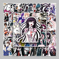 50PCSFactory Wholesale Cartoon Manga Peripheral Danganronpa: Trigger Happy Havoc Stickers Guitar Desktop Headset Stickers