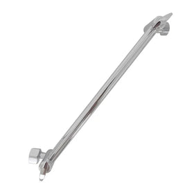 Solid Brass Shower Head Extension Arm with Universal Connection Easily Adjustable Modern Design 5 Year Warranty for Bathroom