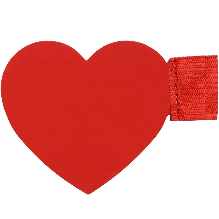 Custom Logo Pu Leather Adhesive Pen Clip Holder With Elastic Loop
