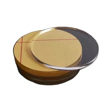 Custom round Transparent Acrylic Discs 3mm/5mm Thick Laser Cut Micro Machining Drilling Type