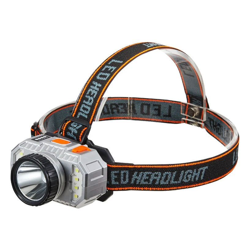 Helius New Model Searchlight Super Bright Night Fishing Strong Light Rechargeable Portable Life Waterproof Led Headlight