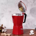 Stovetop Moka Pot 3/6/9 Cups Aluminum Moka Pot Coffee Maker
