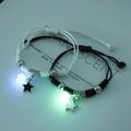 Fashion 2Pcs/Set Luminous Moon Star Bracelet Adjustable Couple Friendship Rope Bracelets Love Gifts Jewelry Wholesale