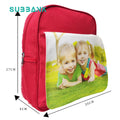Subbank Wholesale Sublimation Blank Kids School Bag DIY Printing Photo Sublimation Bookbag Children Backpack Book Bags