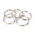 Factory Supply Cheap Price Metal Split Key Ring for Key Chain