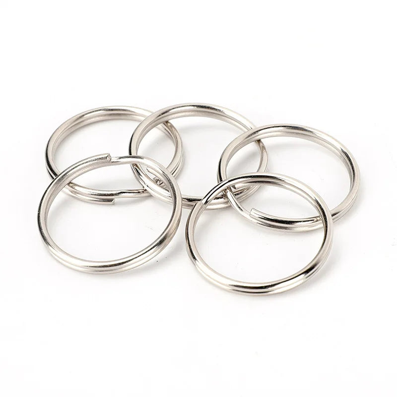 Factory Supply Cheap Price Metal Split Key Ring for Key Chain
