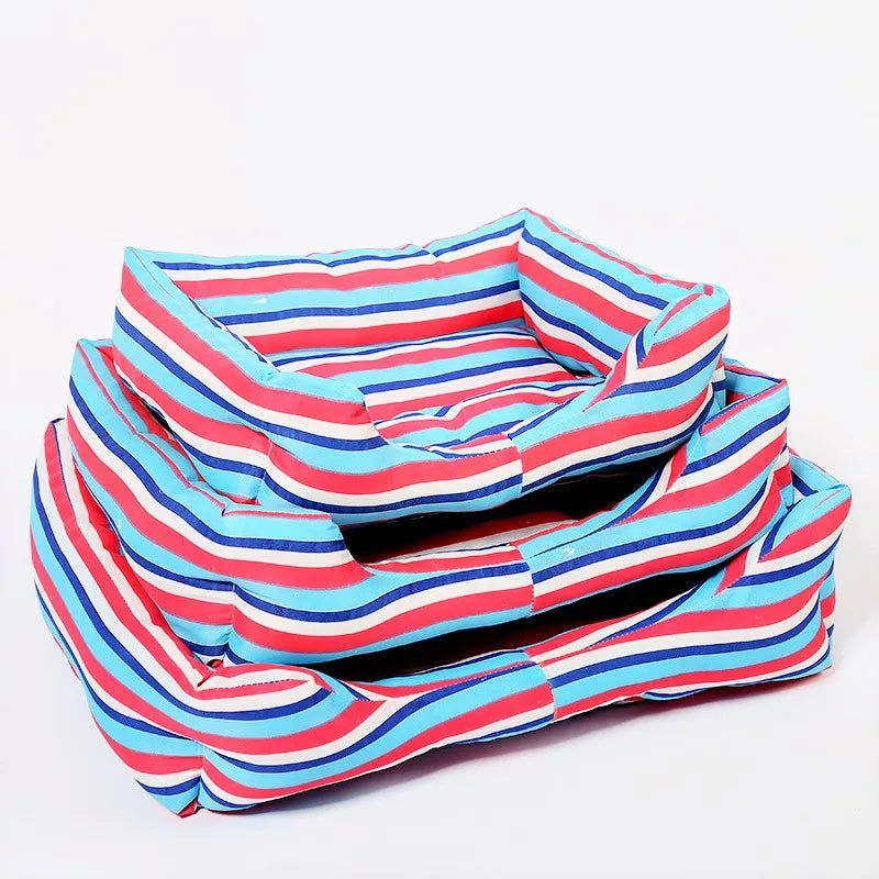Wholesale Cozy Comfortable Dog Bed Stripe