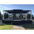 Aluminium Stage Backdrop Roof Truss Frame System Stage Aluminum Stage Truss Display System for Sale