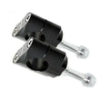 WRP 28.6mm Low Black Stem Kit for Road Bicycles Bicycle Handlebar Stem Made of Aluminium Alloy
