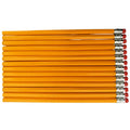Promotion Hexagonal Cheap 7 Inches Wooden Pencils Yellow Paint HB Pencil With Eraser