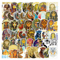 2023 Newly 50PCS Ancient egyptian lost civilizations pyramid sphinx skeleton pharaoh sticker