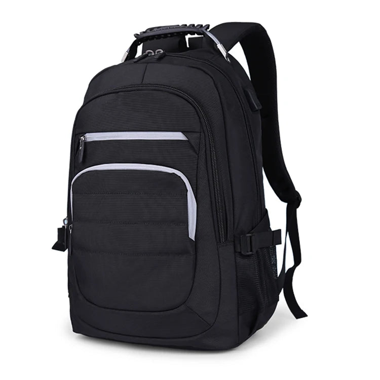 Custom College Student Backpack Waterproof Business Laptop Backpack Mens Computer Usb School Backbag