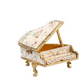 Ins Enamel Jewelry Box Jewelry Painted Diamond Decorative Box Small Piano Ornaments Gifts