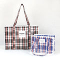 Eco-Friendly Recyclable Laminated PP Woven Tote Bag Waterproof Shopping Bag