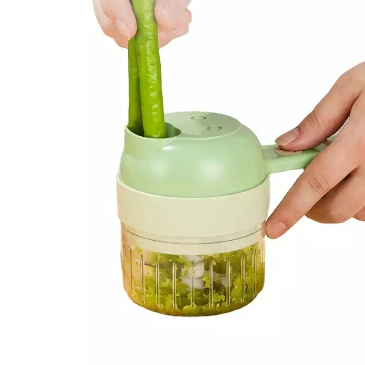 Gatling - USB Rechargeable Electric Garlic Chopper Ginger Durable Kitchen Tools