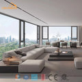 Cosyhouse Aluminum Sliding and Casement Windows Thermal Break Double Glazed Soundproof Window for Apartment and Villa