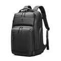 Best Large 35L Mens Anti Theft Black Work Business Leather Computer Laptop Back Pack for Travel
