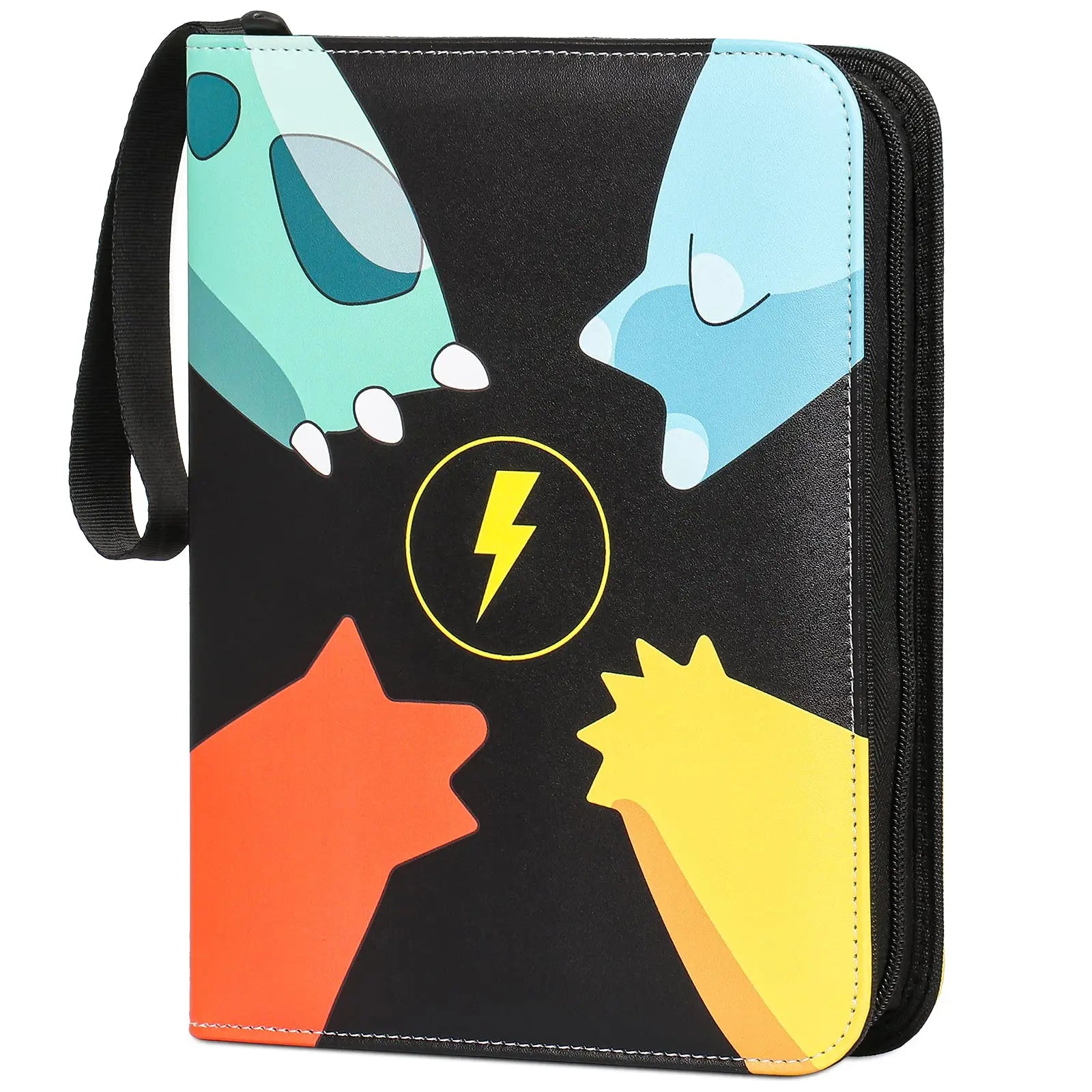 2022 Custom Printing 400cards Slab 4 9 Pockets Sleeves Album Book Holder Binder Folder Poke Mon Trading Card Game Portfolio case